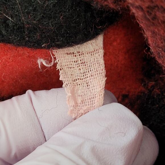 Vintage 70s Wool Hunting Jacket Women M/L 24x26 Baggy Oversized USA - Picture 12 of 12